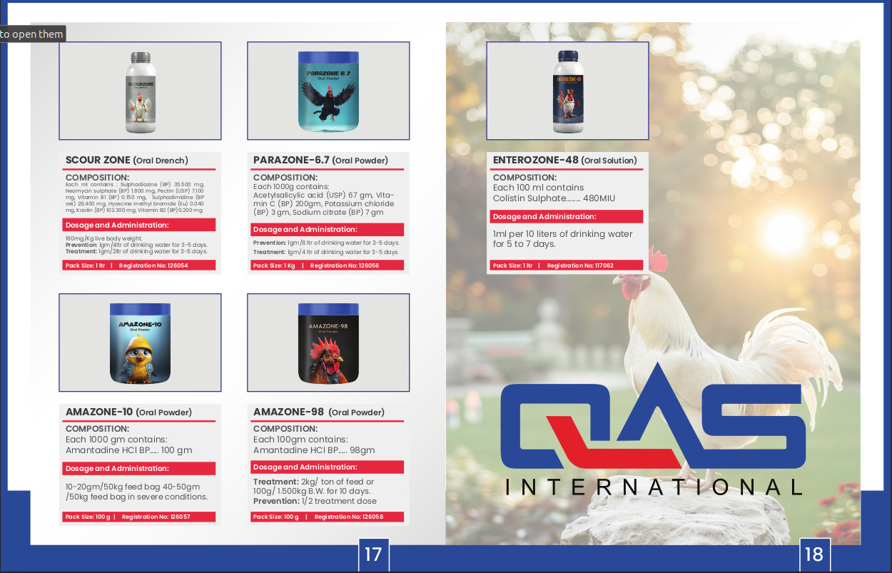 QAS Products Catalog