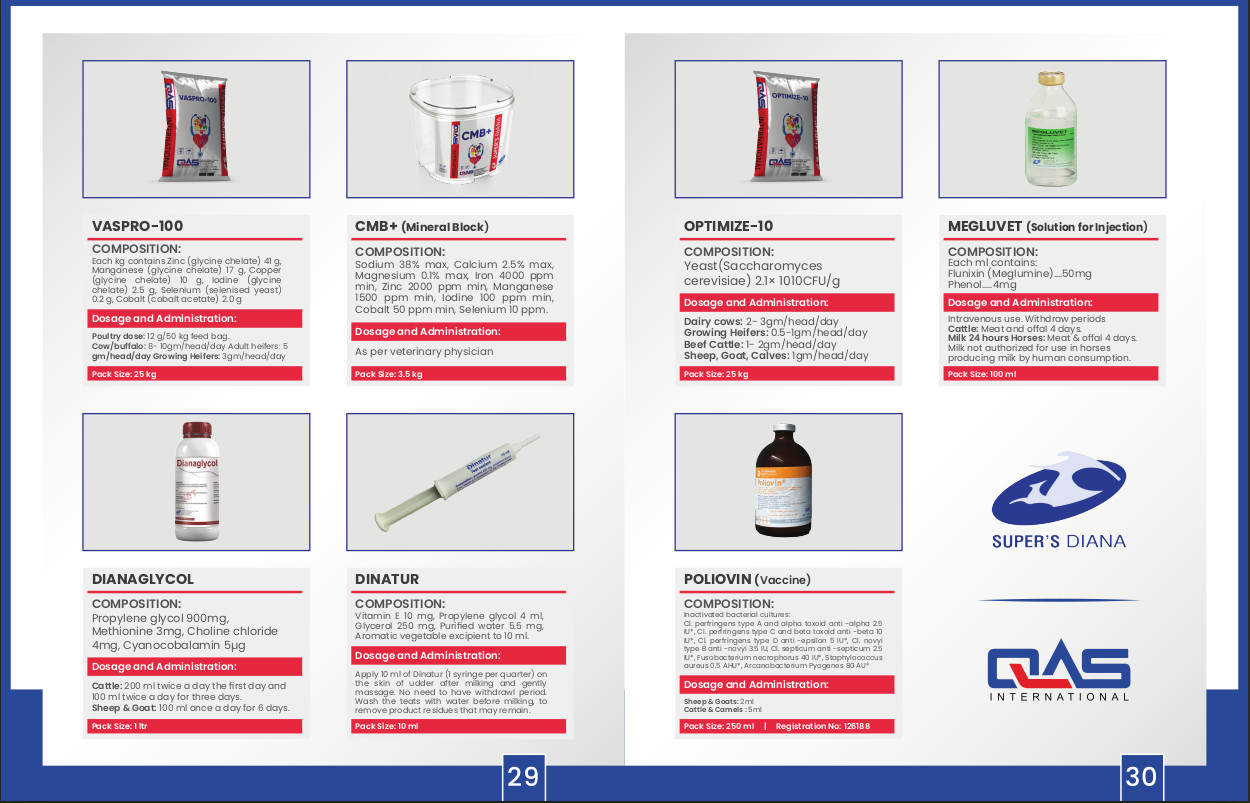 QAS Products Catalog