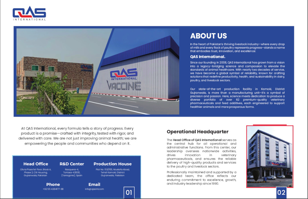 QAS Products Catalog